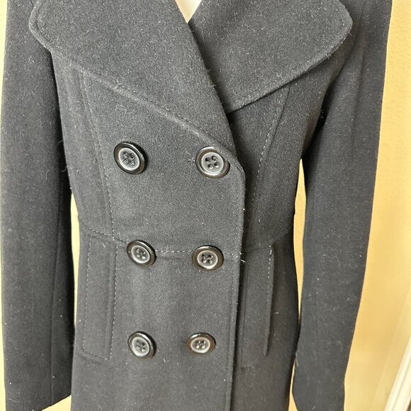 ESPRIT Outerwear Wool Double Breasted Coat Jacket Size Small - Picture 4 of 16